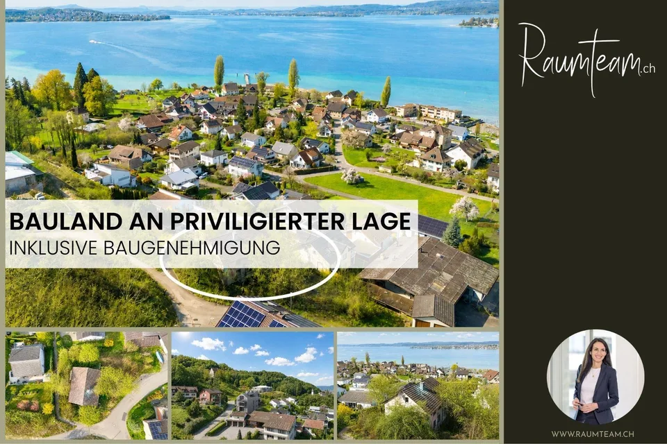Baugrundstück mit phänomenaler Aussicht