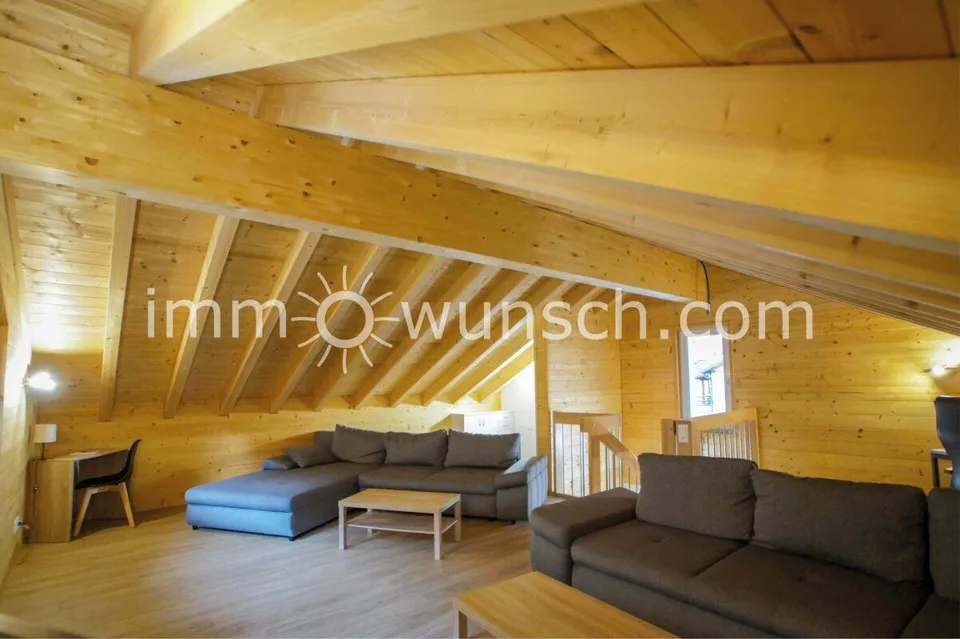 Chalet «Monte» in Selma: modern, hell, mit Gartenbereich und Parkplatz