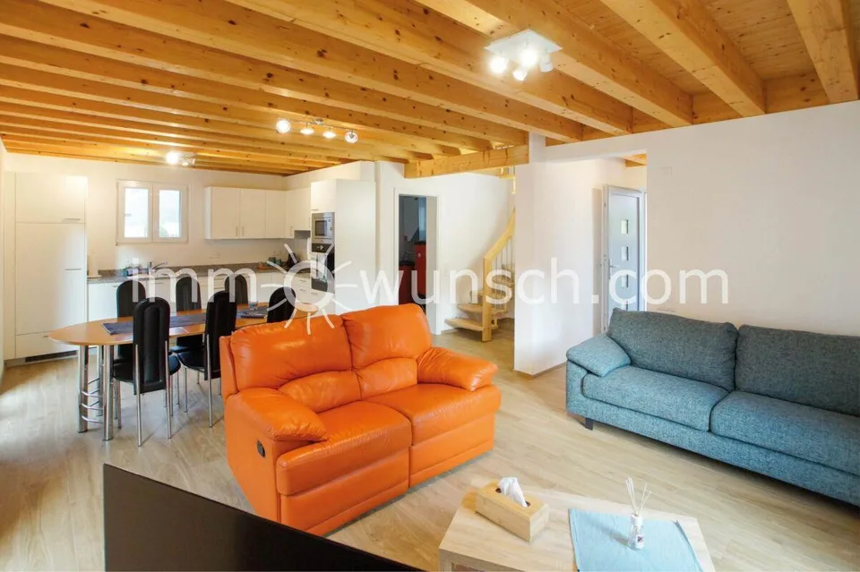 Chalet «Valle» in Selma: modern, hell, mit Gartenbereich und Parkplatz