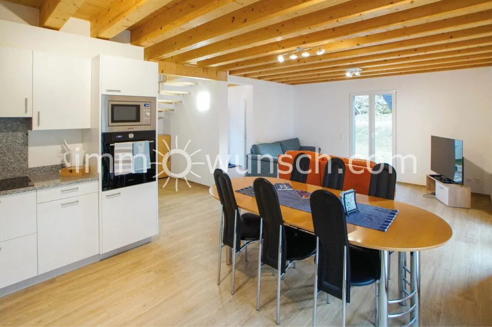 Chalet «Valle» in Selma: modern, hell, mit Gartenbereich und Parkplatz