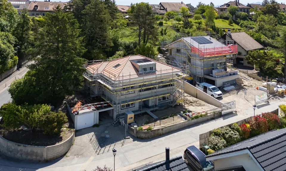 Maison individuelle neuve vue sur les Alpes  et logement indépendant