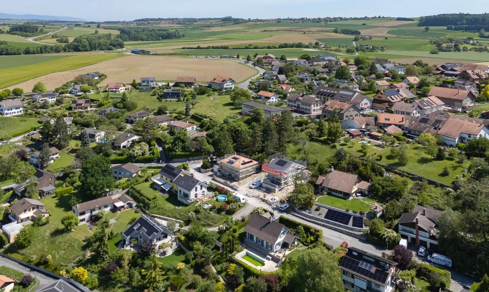Maison individuelle neuve vue sur les Alpes  et logement indépendant