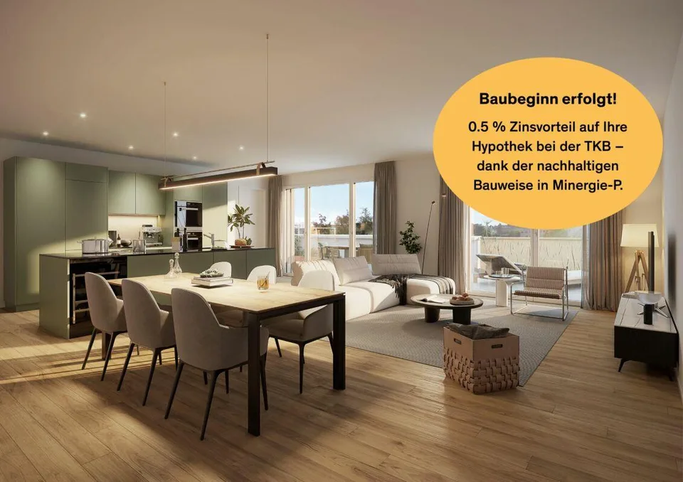 Neubauprojekt «Fliedergarten» - modernes Wohnen mit Stil und Nachha...