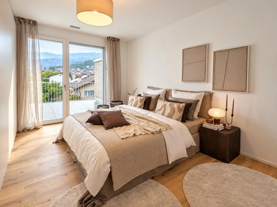 Äusserst hochwertige Attikawohnung mit riesiger Terrasse und wunder... – Foto 10 von 34