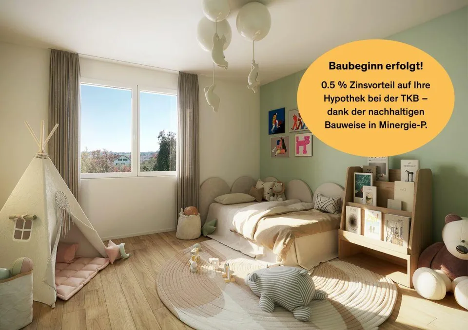 Neubauprojekt «Fliedergarten» - modernes Wohnen mit Stil und Nachha...