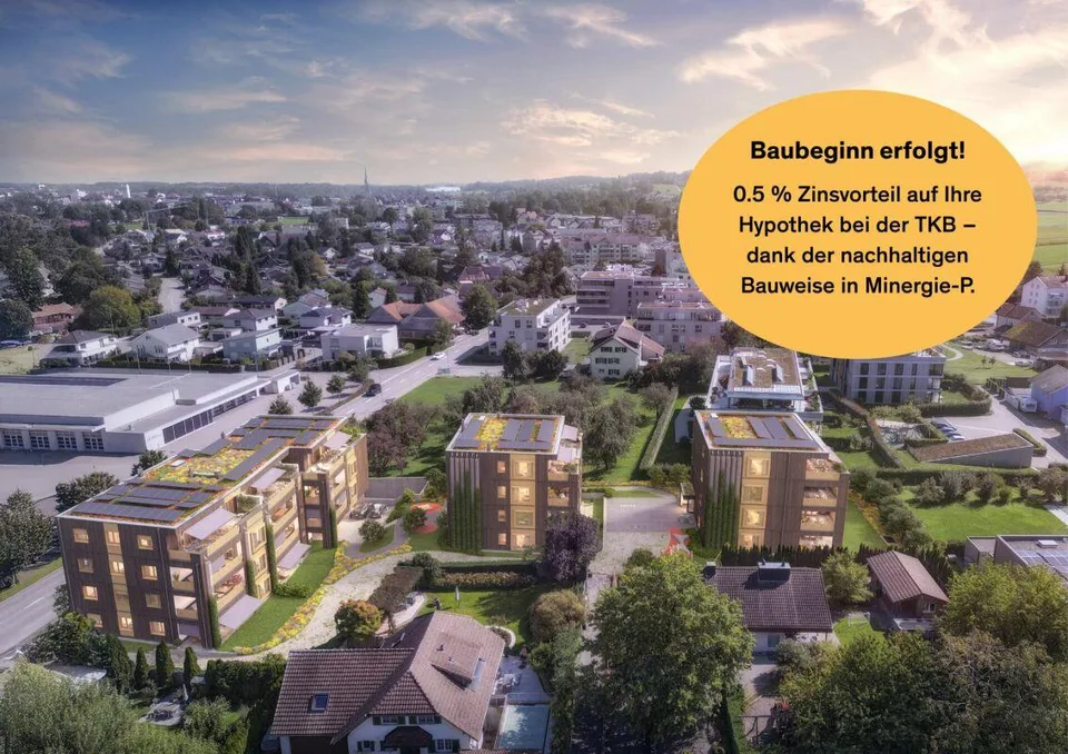 Neubauprojekt «Fliedergarten» - modernes Wohnen mit Stil und Nachha...