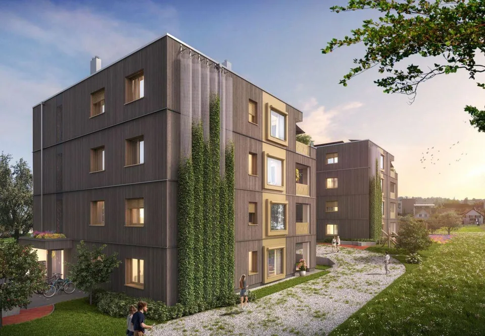 Neubauprojekt «Fliedergarten» - modernes Wohnen mit Stil und Nachha...