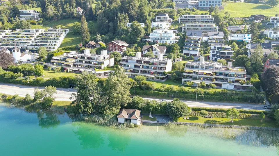 2½-Zimmer-Wohnung mit See- und Bergsicht sowie privatem Badeplatz – Foto 17 von 17