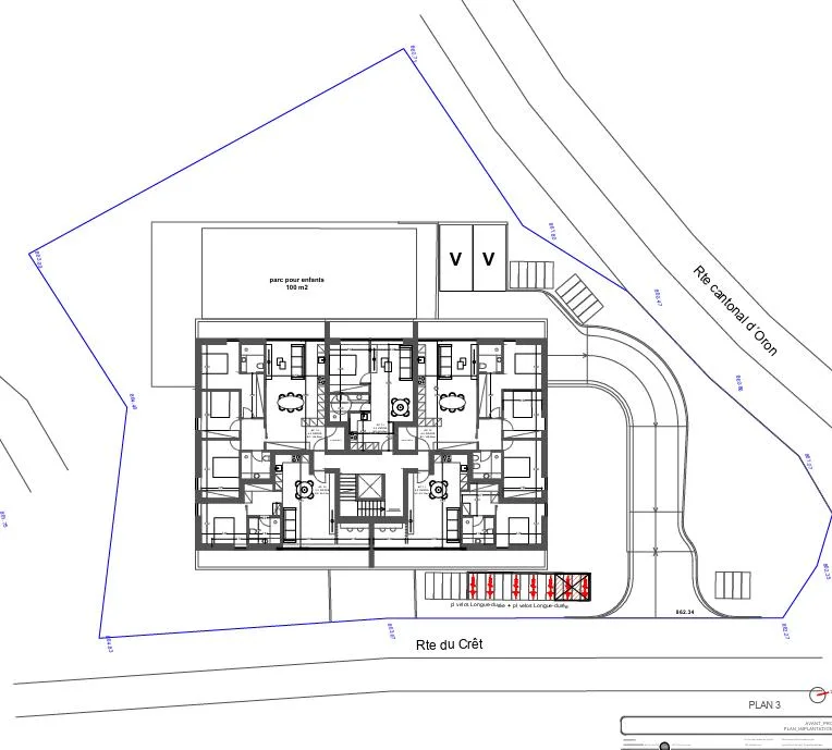 Projet de promotion immobilière — Vuisternens La Joux, à 10 minutes...