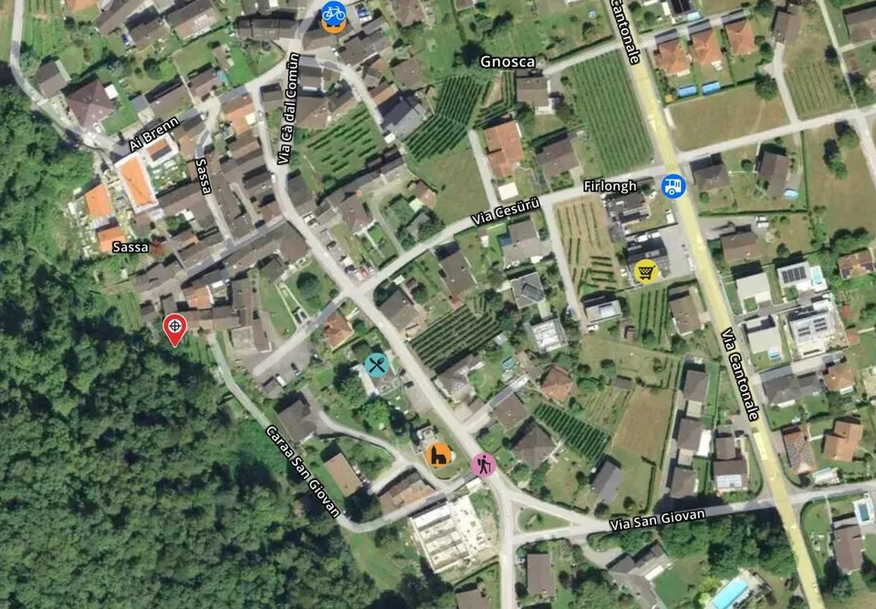 Baulandgrundstück von 476 m2 und 3553 m2 Wald / due terreni edifica... – foto 17 di 18