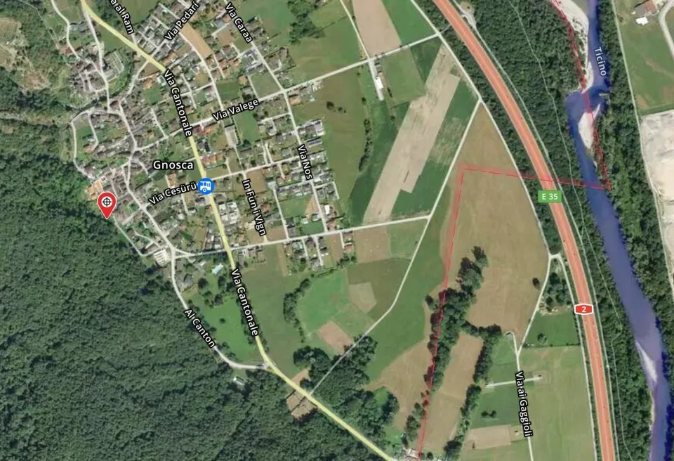Baulandgrundstück von 476 m2 und 3553 m2 Wald / due terreni edifica... – foto 18 di 18