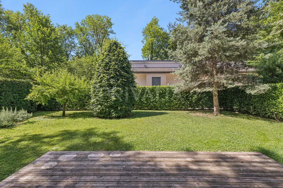 En exclusivité : Villa contemporaine Minergie au Grand-Saconnex
