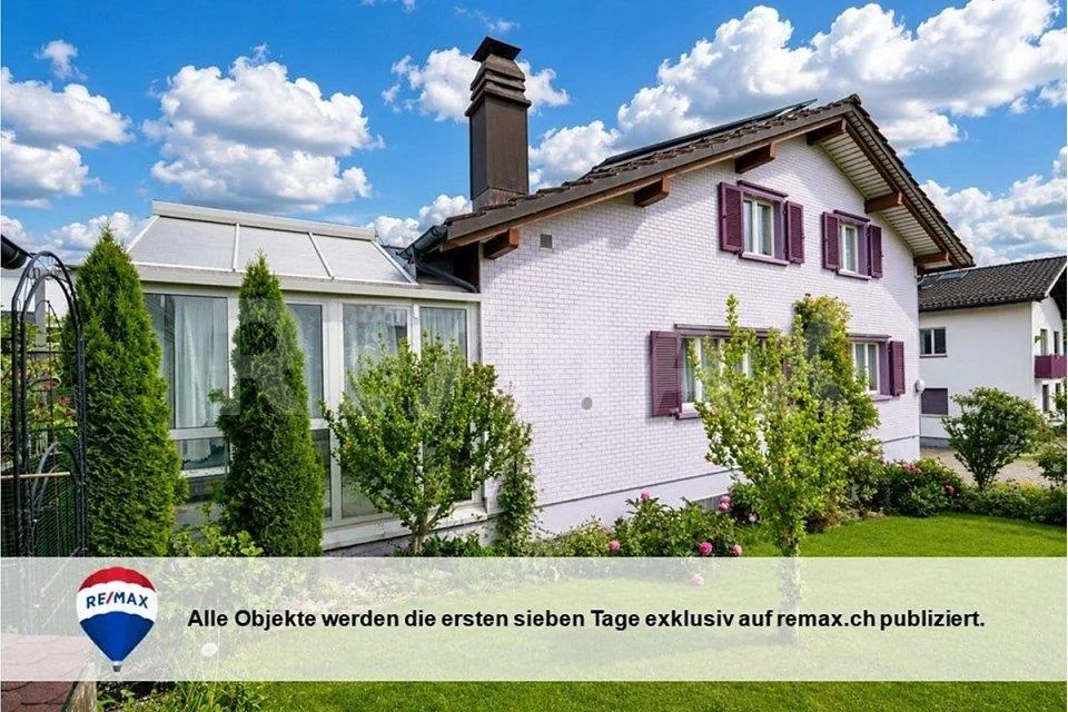 Sönd Willkomm! Charmantes Einfamilienhaus mit Wintergarten und Baur...