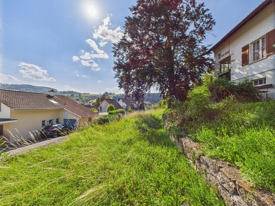 Bebautes Grundstück in Wölflinswil