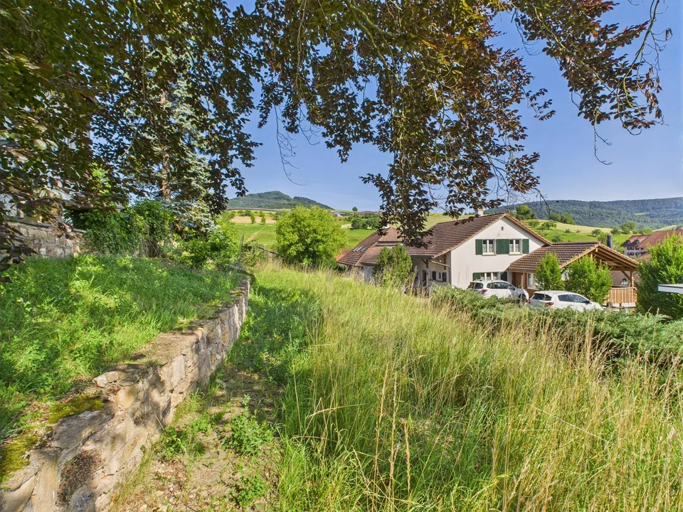 Bebautes Grundstück in Wölflinswil