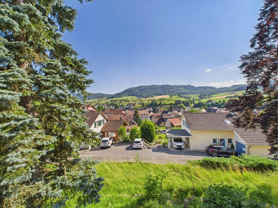 Bebautes Grundstück in Wölflinswil