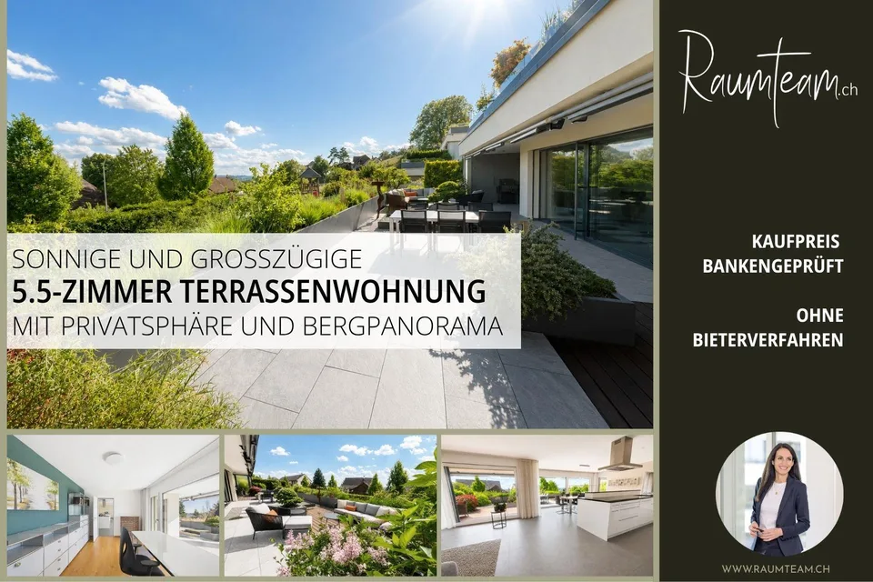 Grosszügige, helle Traumwohnung mit Säntisblick