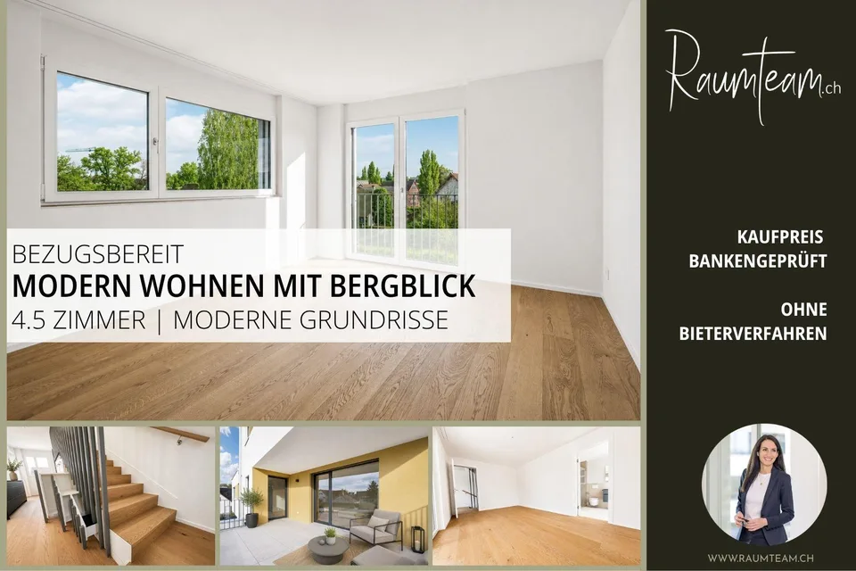 Erstbezug: Modern Wohnen mit Säntisblick