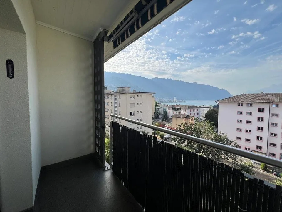 Bel appartement avec vue sur le lac