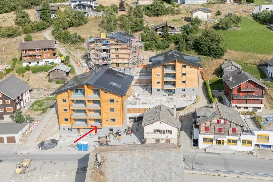 1.5-Zimmerwohnung zur Miete (Erstbezug): Neubau Hasol in Bürchen