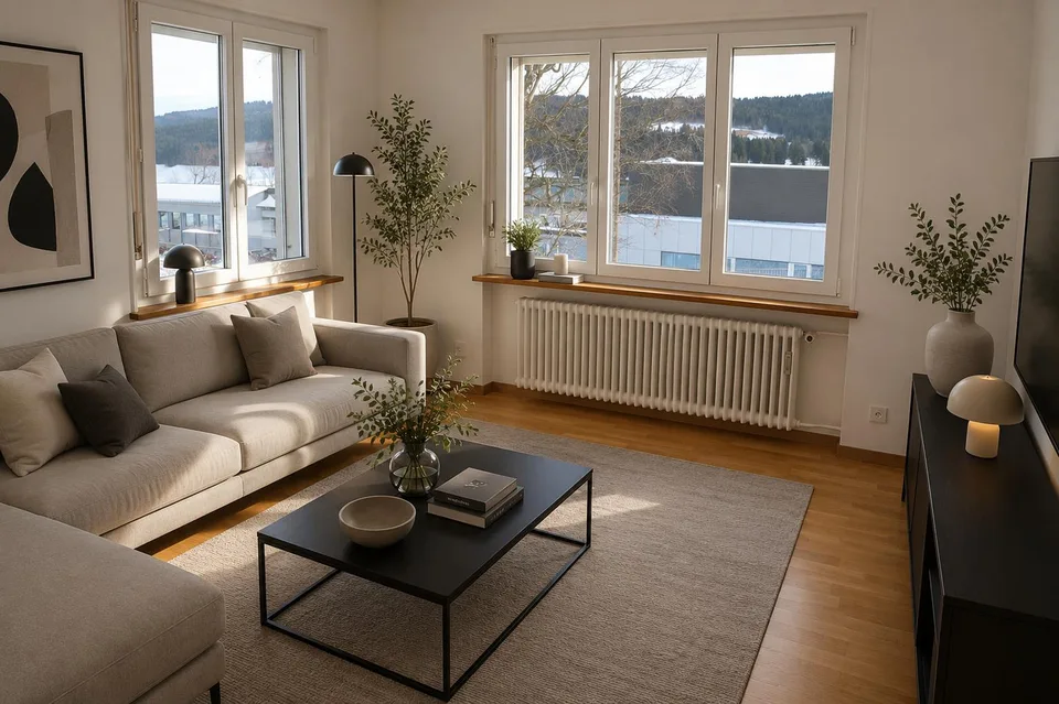 appartement avec une belle vue sur la verdure et buanderie privée – photo 9 sur 12