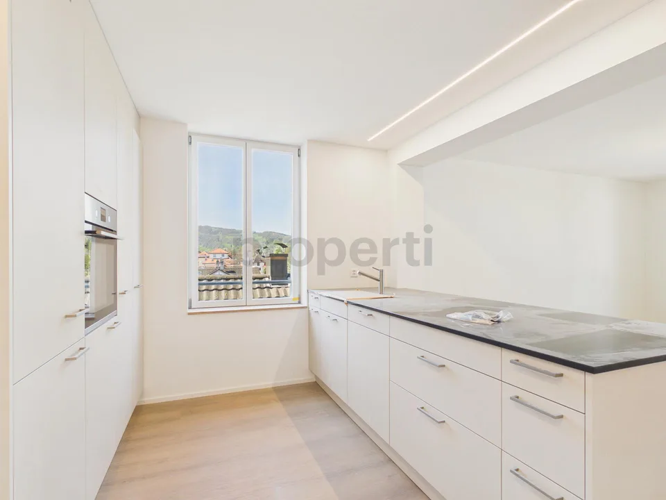 Modernes 4.5-Zimmer-Maisonette mit Balkon, Rheineck