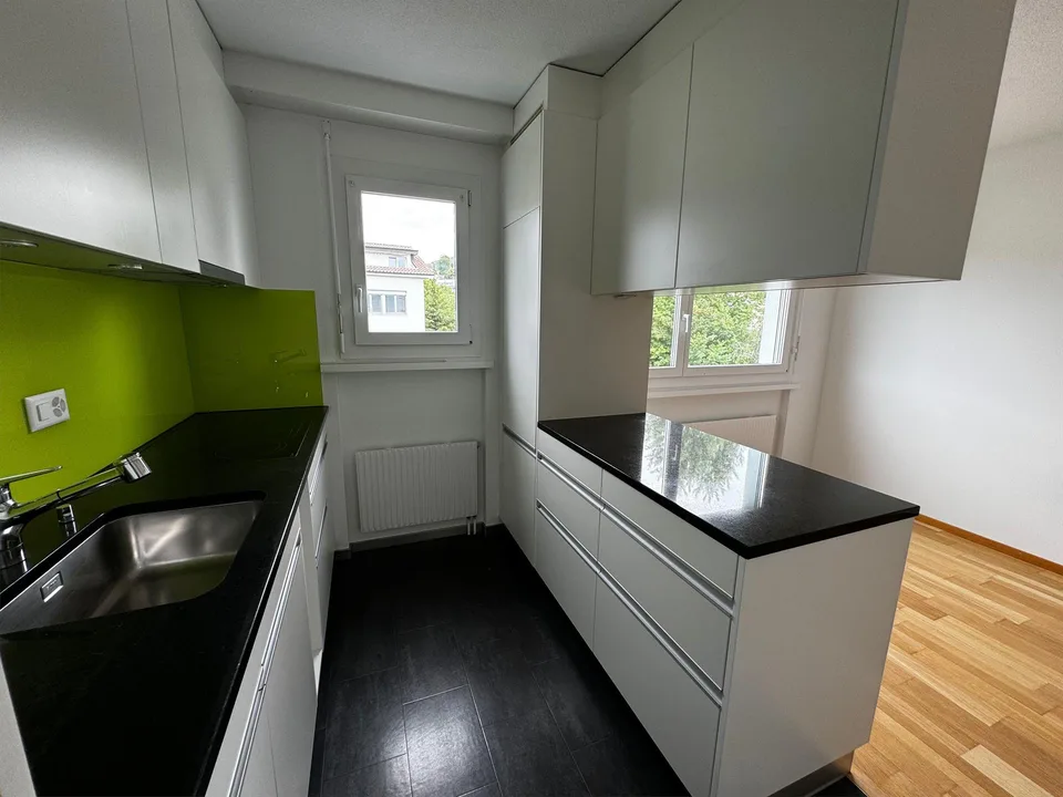 Pilatusblick Büron, renovierte 4.5-Zimmer-Wohnung mit grossem Balkon