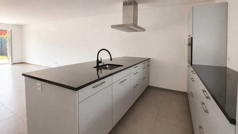 Moderne 4.5 Zimmer Doppelhaushälfte mit Garten