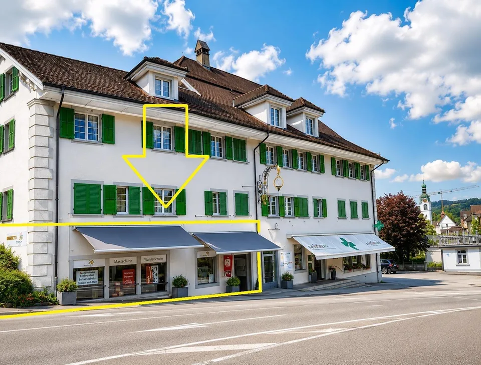 Attraktive Gewerbefläche im Herzen von Beromünster – vielseitig nutzba