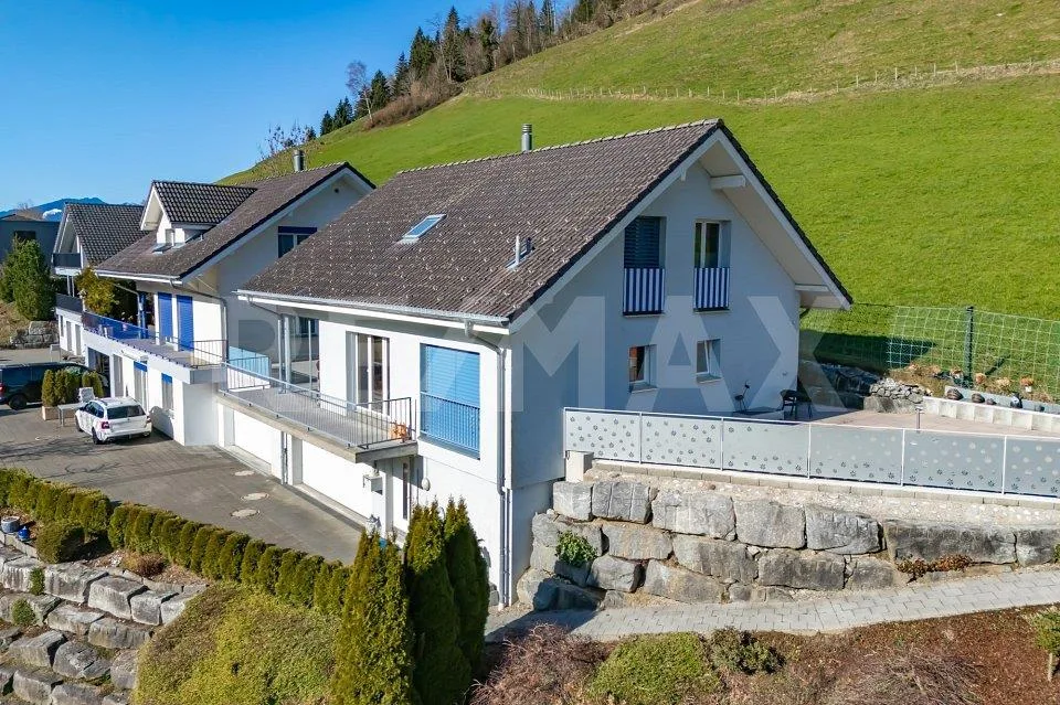 Obbürgen-Stansstad: 5-Zimmer Einfamilienhaus inmitten schönster Nat...