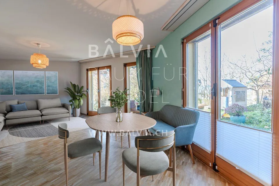 Familienhaus mit Garten und Weitblick nahe Goetheanum