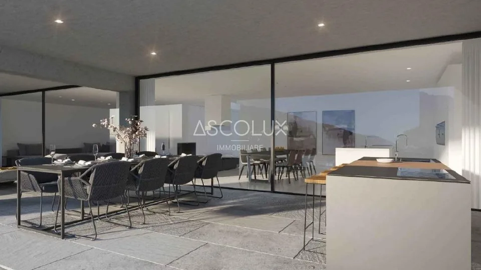 Exklusive Attikawohnung mit grosser gedeckter Terrasse – 4 Parkplät...