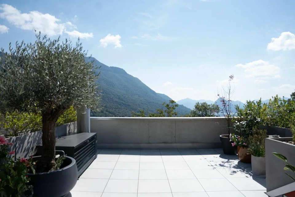 Splendida casa a schiera con terrazza panoramica