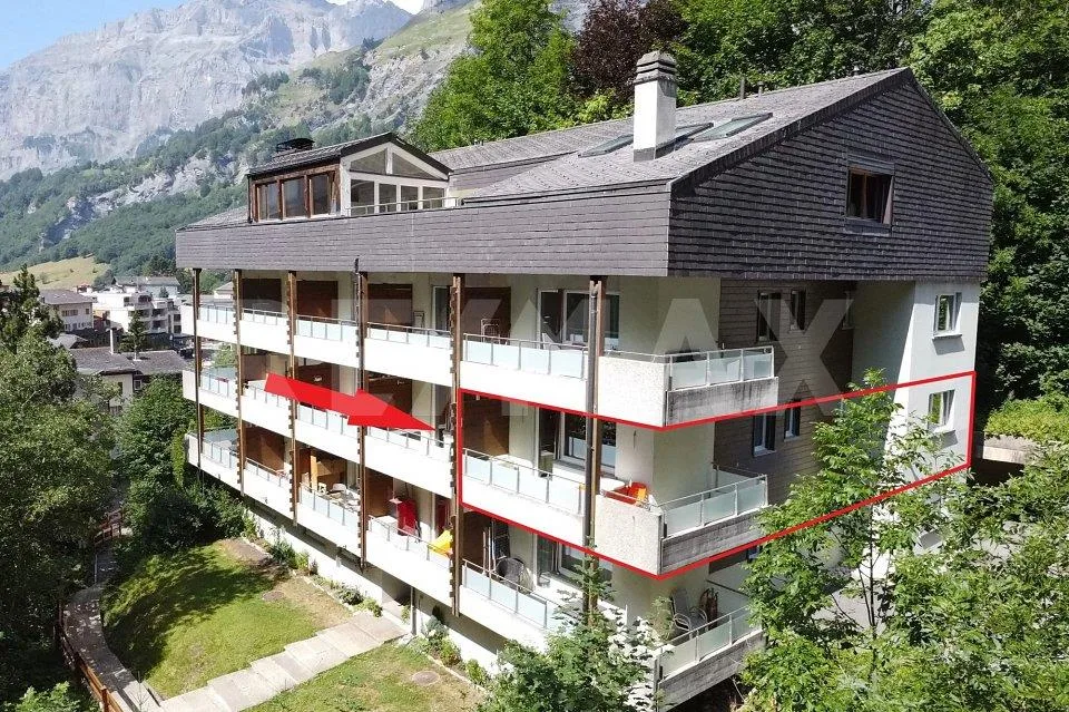 Heimelige 3.5-Zimmerwohnung mit grossem Balkon nahe Dalabach in Leu...