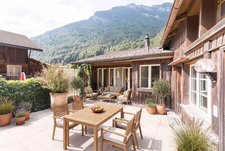 8.5 ZIMMER HAUSHÄLFTE MIT EINLIEGERWOHNUNG IN DEN BERNER ALPEN – Foto 7 von 8