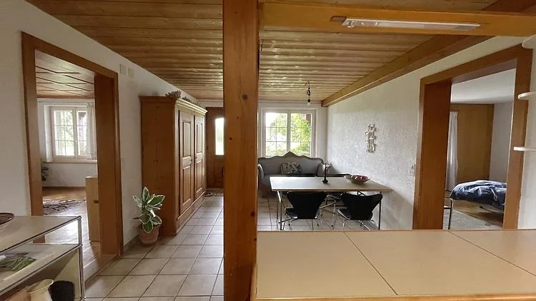 4½ ZI-WOHNUNG IN RÜFENACHT (BE), MÖBLIERT, TEMPORÄR