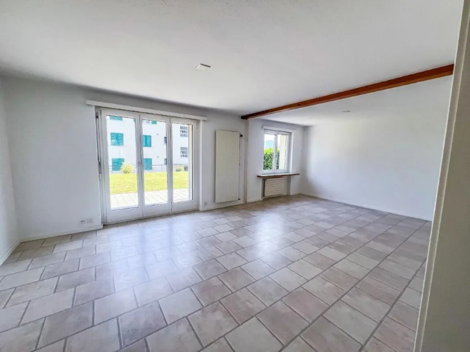 Gemütliche 3.5-Zimmer-Gartenwohnung an zentraler Lage