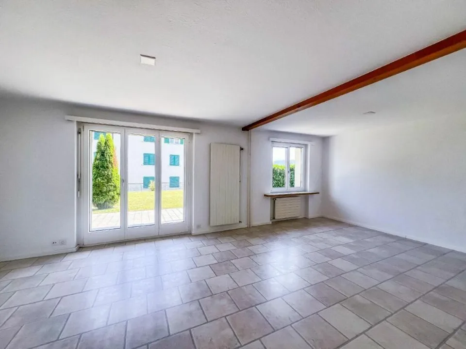 Gemütliche 3.5-Zimmer-Gartenwohnung an zentraler Lage