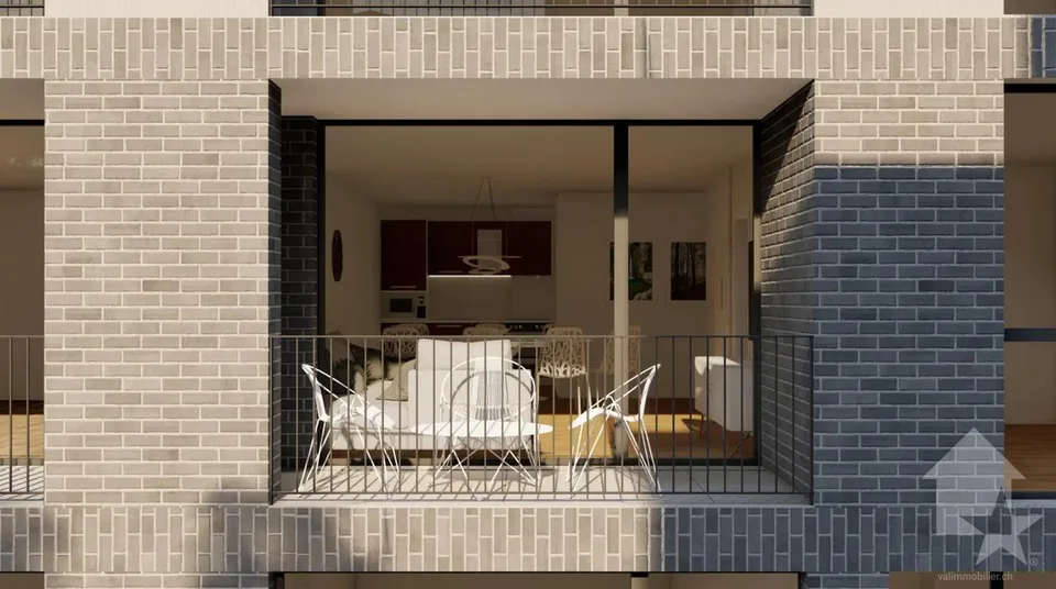 Magnifico appartamento di 4,5 locali nel centro di Sion – foto 12 di 13