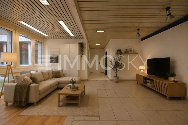Einzigartige Loft-Immobilie mit Gewerbe und Wohnbereich