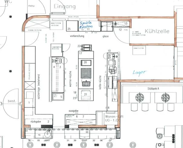 Attraktives Trendrestaurant zu verpachten