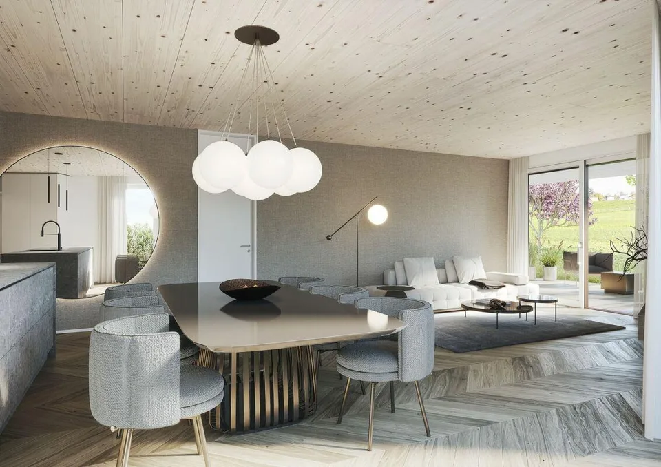 Neubau THE PEAR 4.5 Zimmer Gartenwohnung