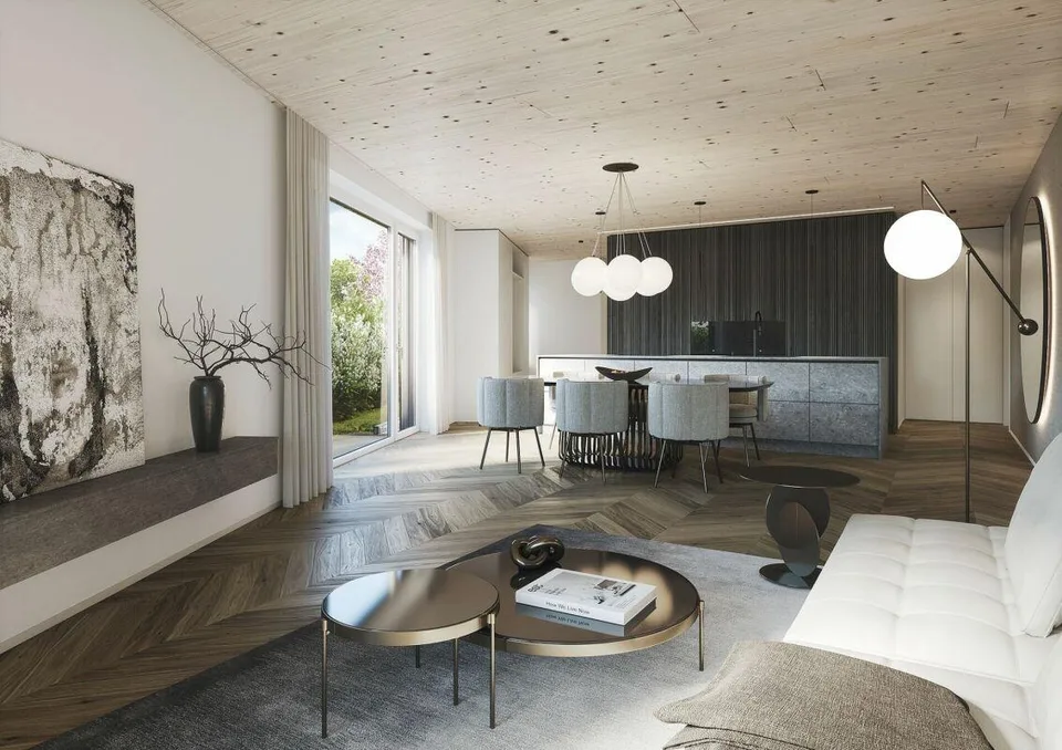 Neubau THE PEAR 4.5 Zimmer Gartenwohnung