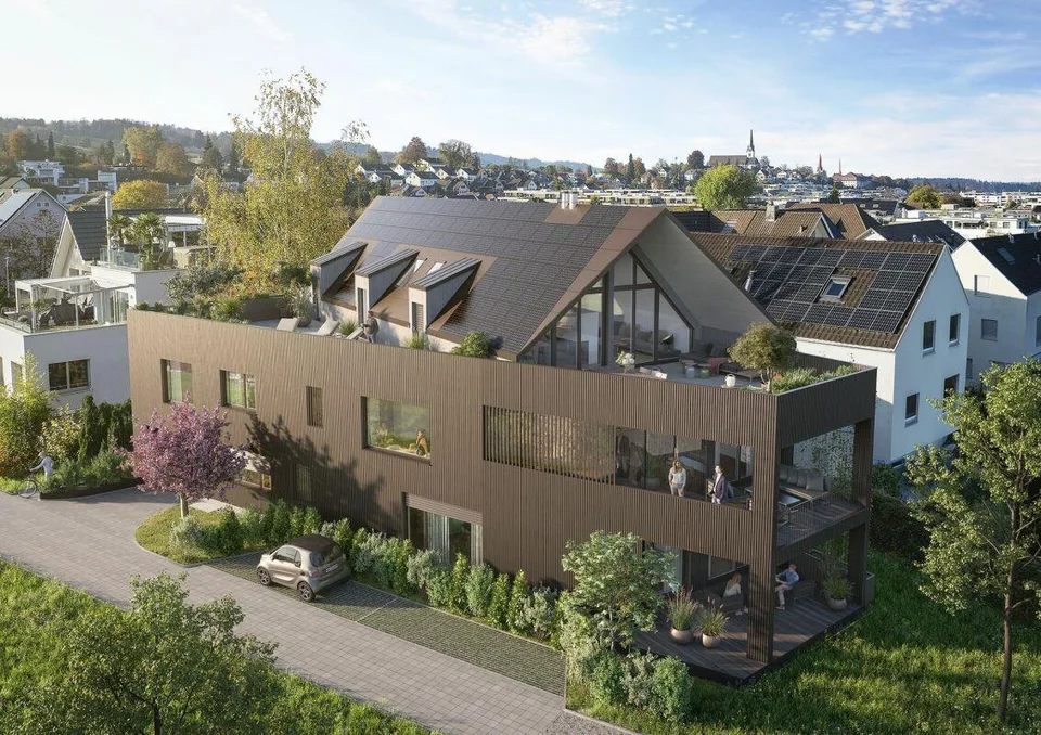 Neubau THE PEAR 3.5 Zimmer Attika-Wohnung