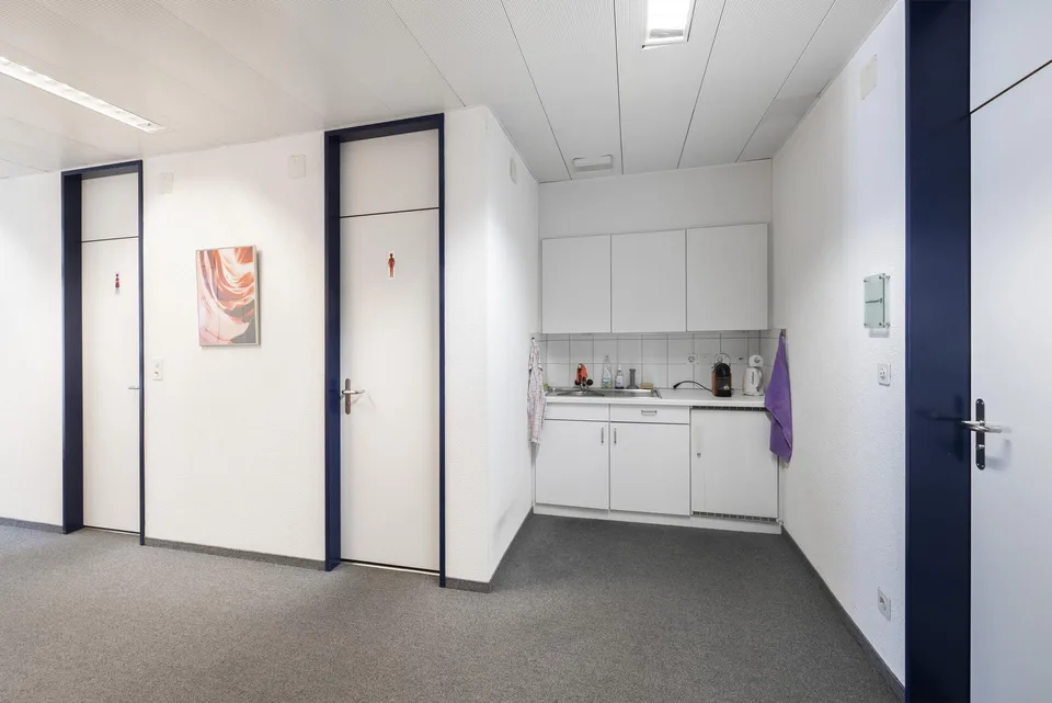 Ihre neues Büro im ersten Gebäude an der Bahnhofstrasse in Buchs