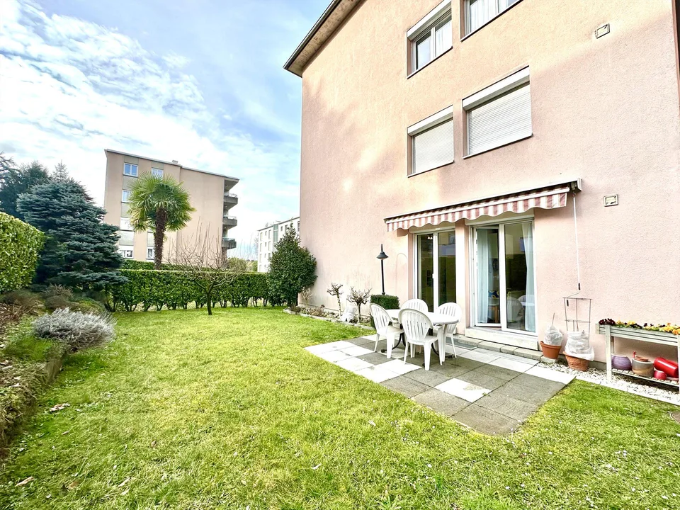 Luminoso appartamento di 4.5 locali a Pregassona con giardino – Foto 8 von 11
