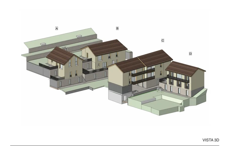 Nuovo complesso residenziale Sassa a Gnosca - Vendesi 2.5 locali