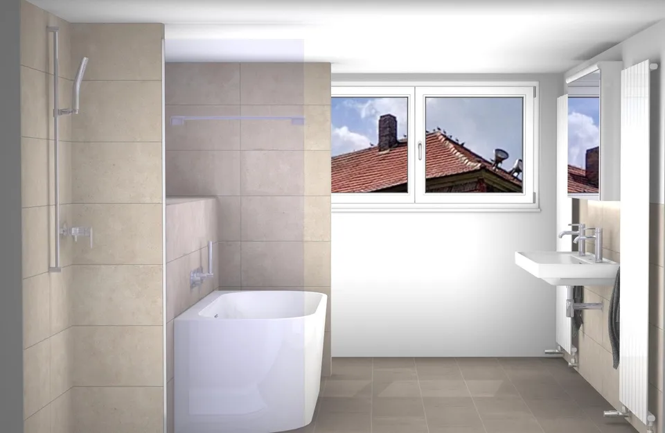 Totally renovated 5.5-room attic apartment with rooftop terrace overlooking Lucerne – photo 6 of 12