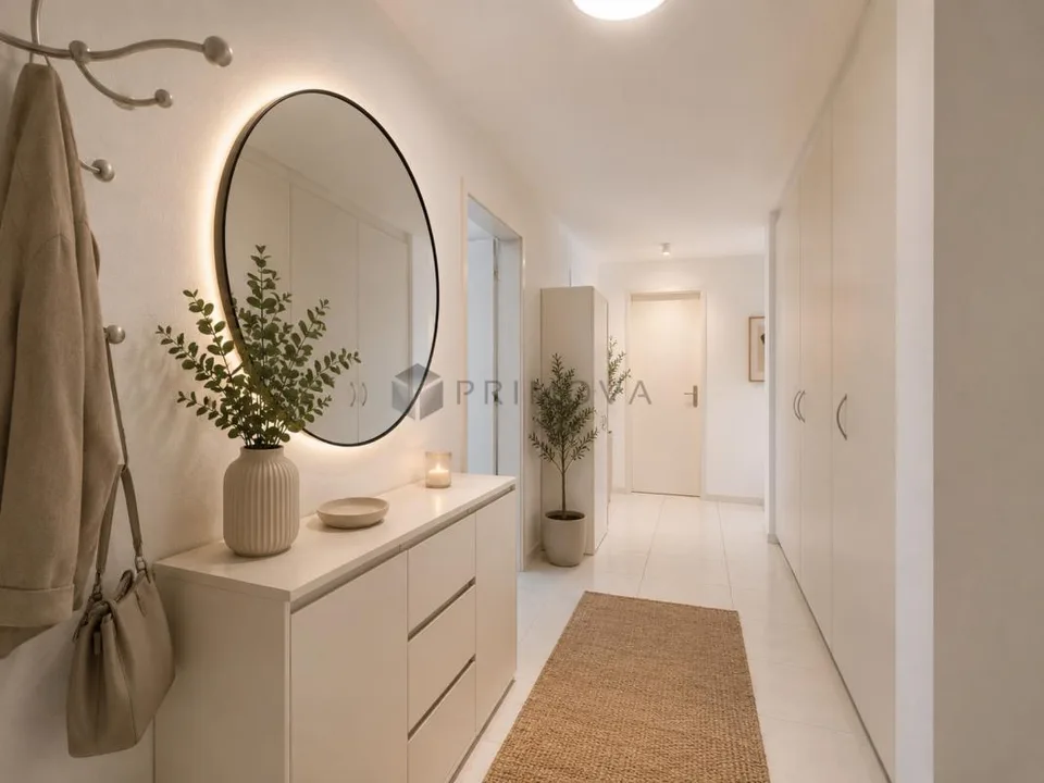 Piacere di vivere generoso con balcone e piano ideale
