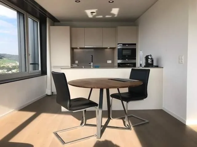 Skyline-Living im Limmat Tower: Urbaner Luxus u. grenzenlose Weitsicht